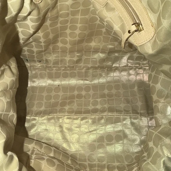 Kate Spade Red and Cream Striped Tote - Picture 11 of 11